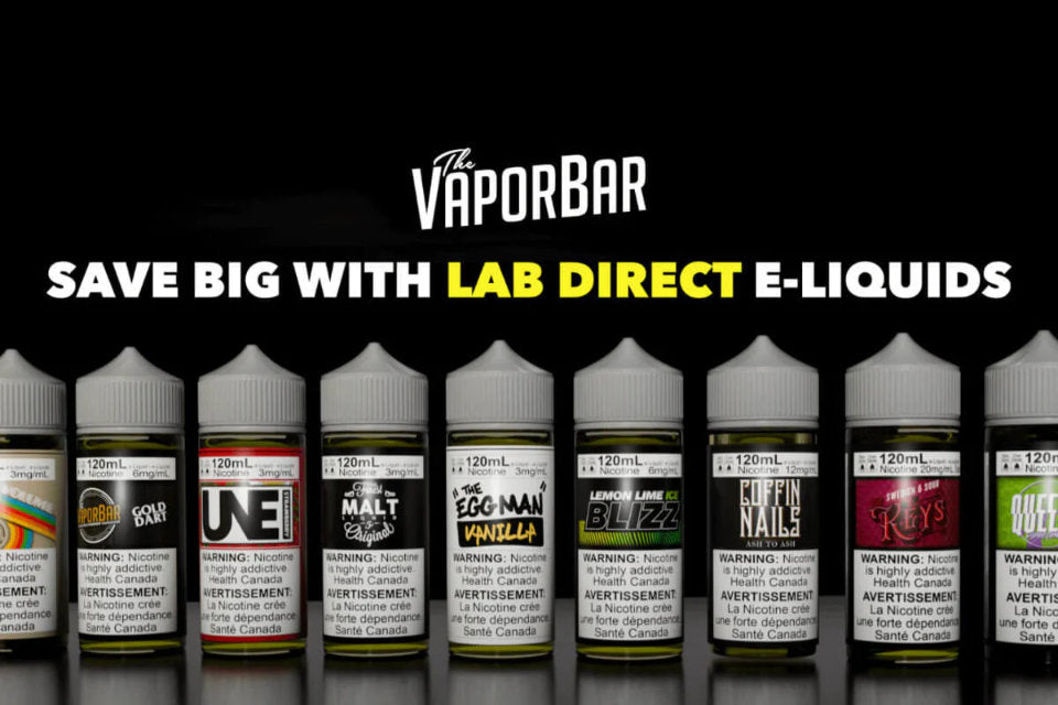 The Vapor Bar Lab Direct Bulk Savings! | The Vapor Bar