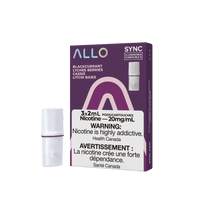 Thumbnail for Blackcurrant Lychee Berries - Allo Sync Pods - 3pk | The Vapor Bar