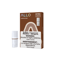 Thumbnail for Cappuccino - Allo Sync Pods - 3pk | The Vapor Bar