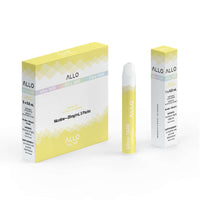 Thumbnail for Banana Ice - Allo Ultra 1600 Disposable - 5pc/Carton | ALLO at The Vapor Bar