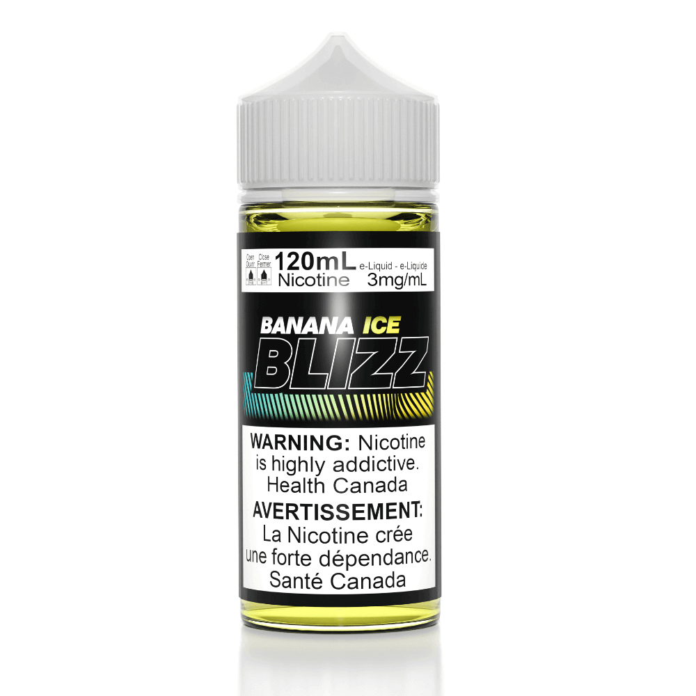 vape juice - Blizz Banana Ice - The Vapor Bar