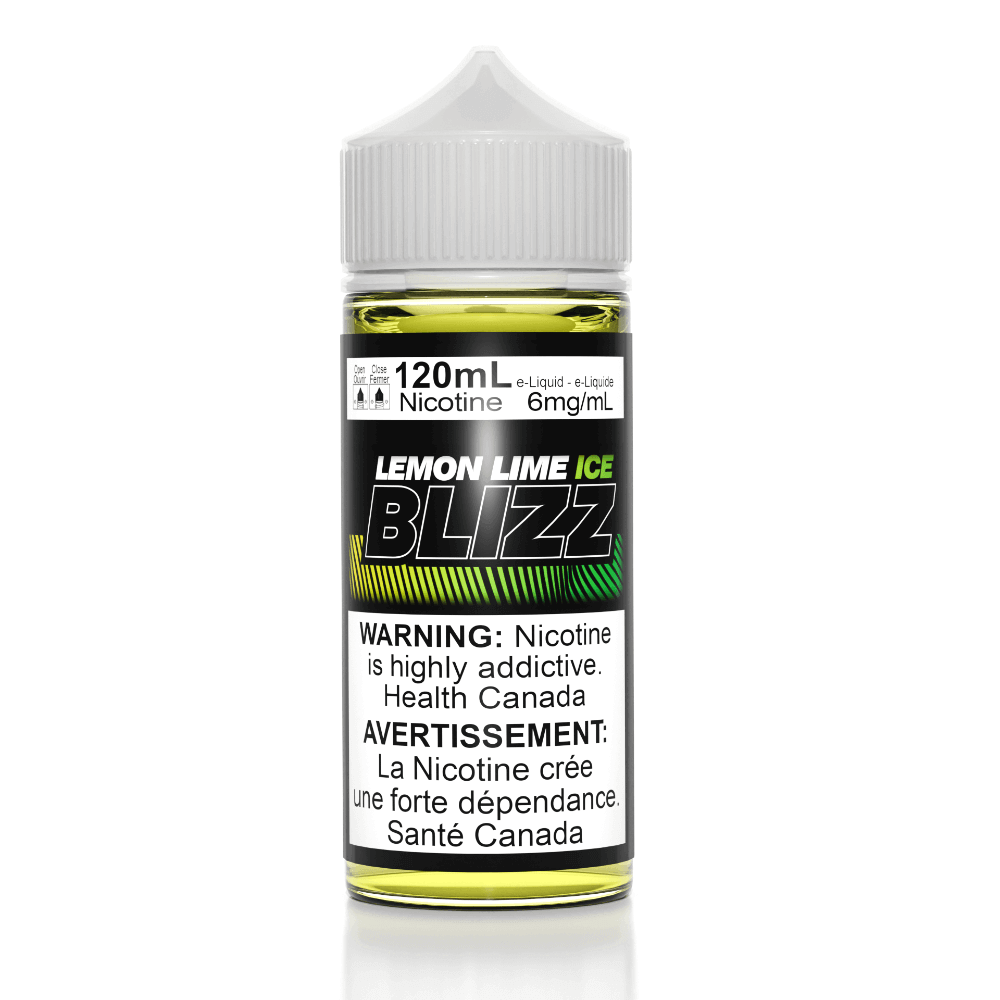 vape juice - Blizz Lemon Lime Ice - The Vapor Bar