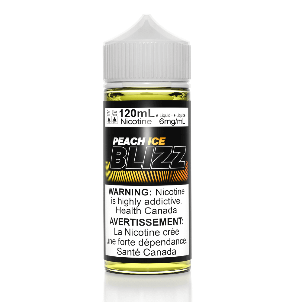 vape juice - Blizz Peach Ice - The Vapor Bar