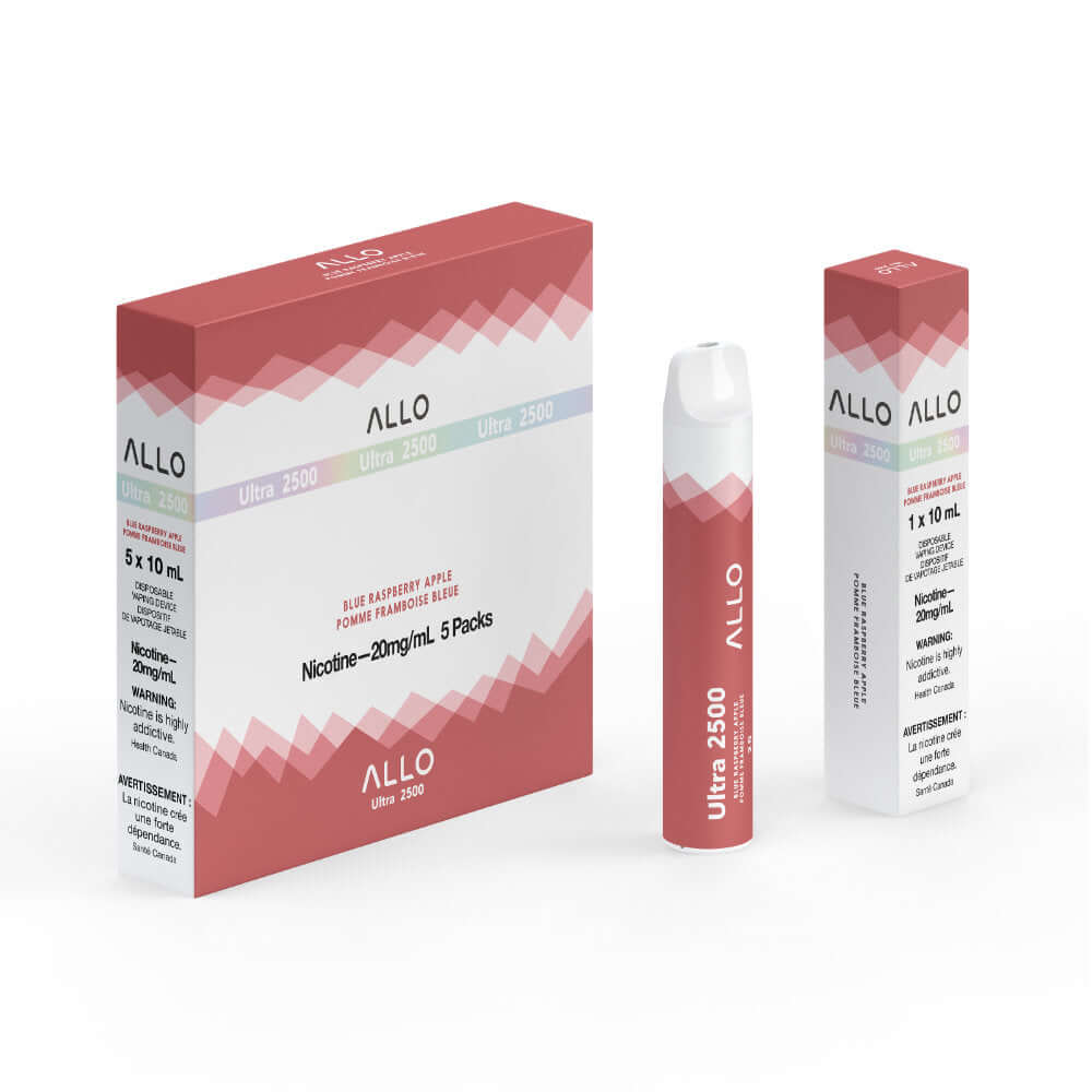 Blue Raspberry Apple - Allo Ultra 2500 Disposable - 5pc/Carton | ALLO at The Vapor Bar