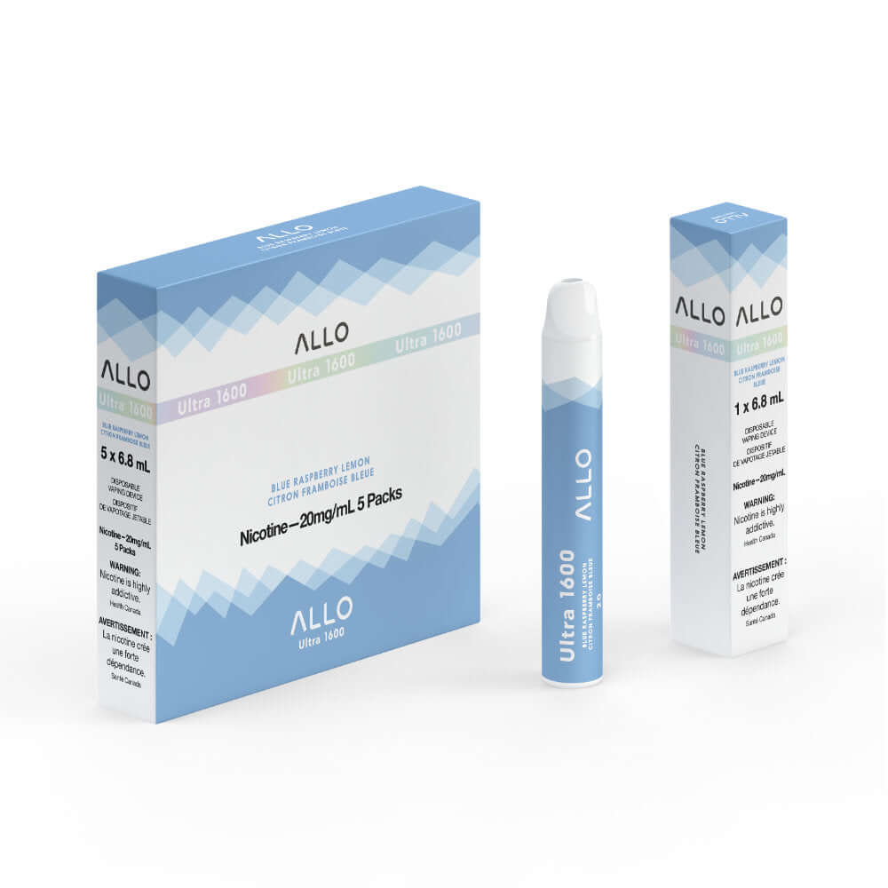 Blue Raspberry Lemon - Allo Ultra 1600 Disposable - 5pc/Carton | ALLO at The Vapor Bar