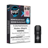 Thumbnail for Flavour Beast Vape Pods - Bomb Blue Razz - Flavour Beast Pods 5PC - Stlth and Allo Compatible