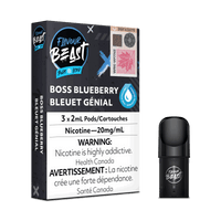 Thumbnail for Flavour Beast Vape Pods - Boss Blueberry Iced - Flavour Beast Pods 5PC - Stlth and Allo Compatible