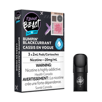 Thumbnail for Flavour Beast Vape Pods - Bumpin' Blackcurrant Iced - Flavour Beast Pods 5PC - Stlth and Allo Compatible