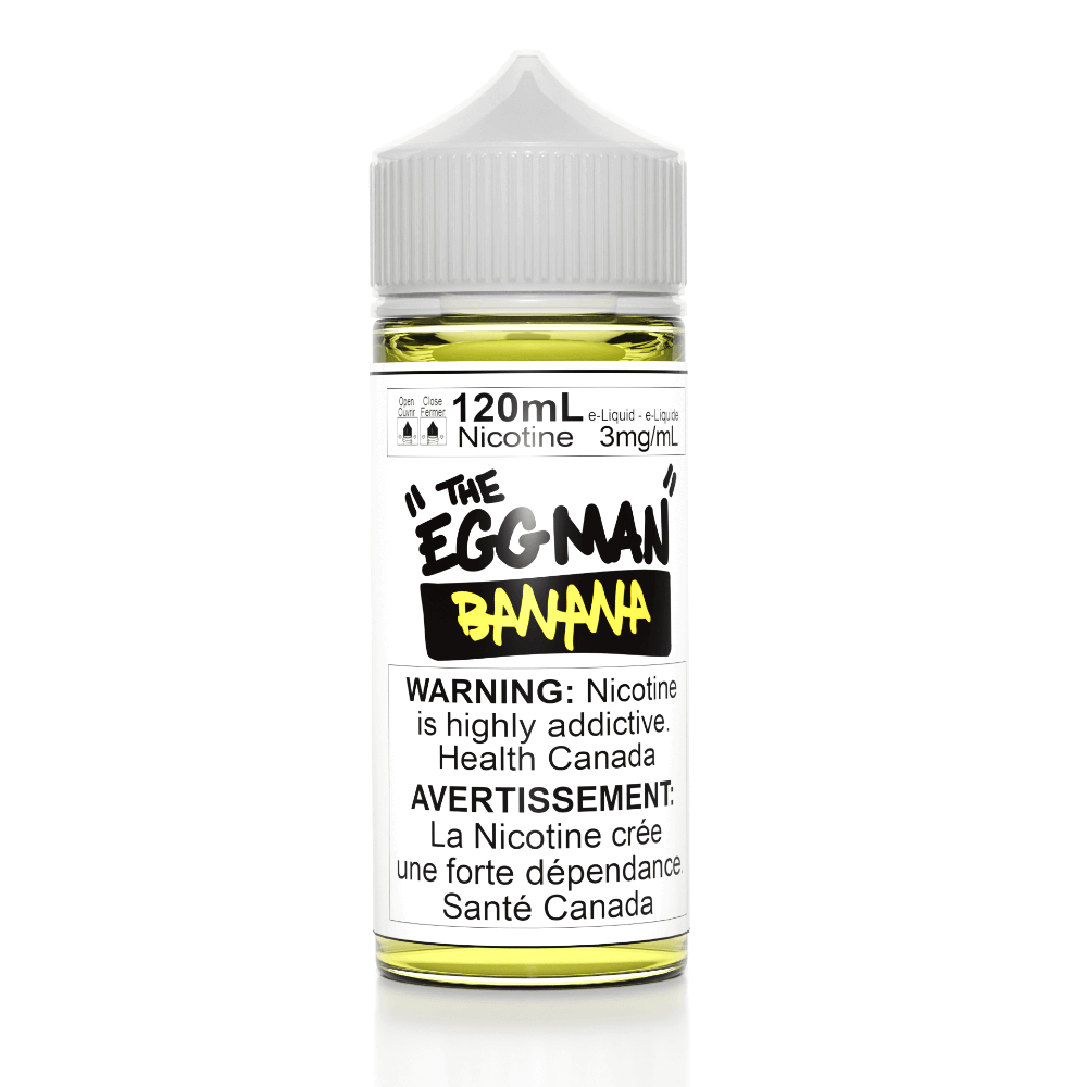 Vape juice - Egg Man Banana - The Vapor Bar