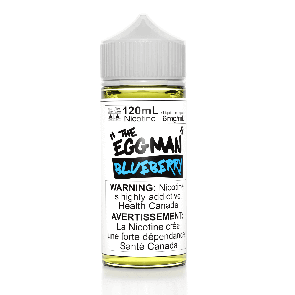 Vape juice - Egg Man Blueberry - The Vapor Bar