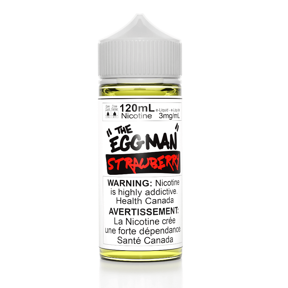 Vape juice - Egg Man Strawberry - The Vapor Bar