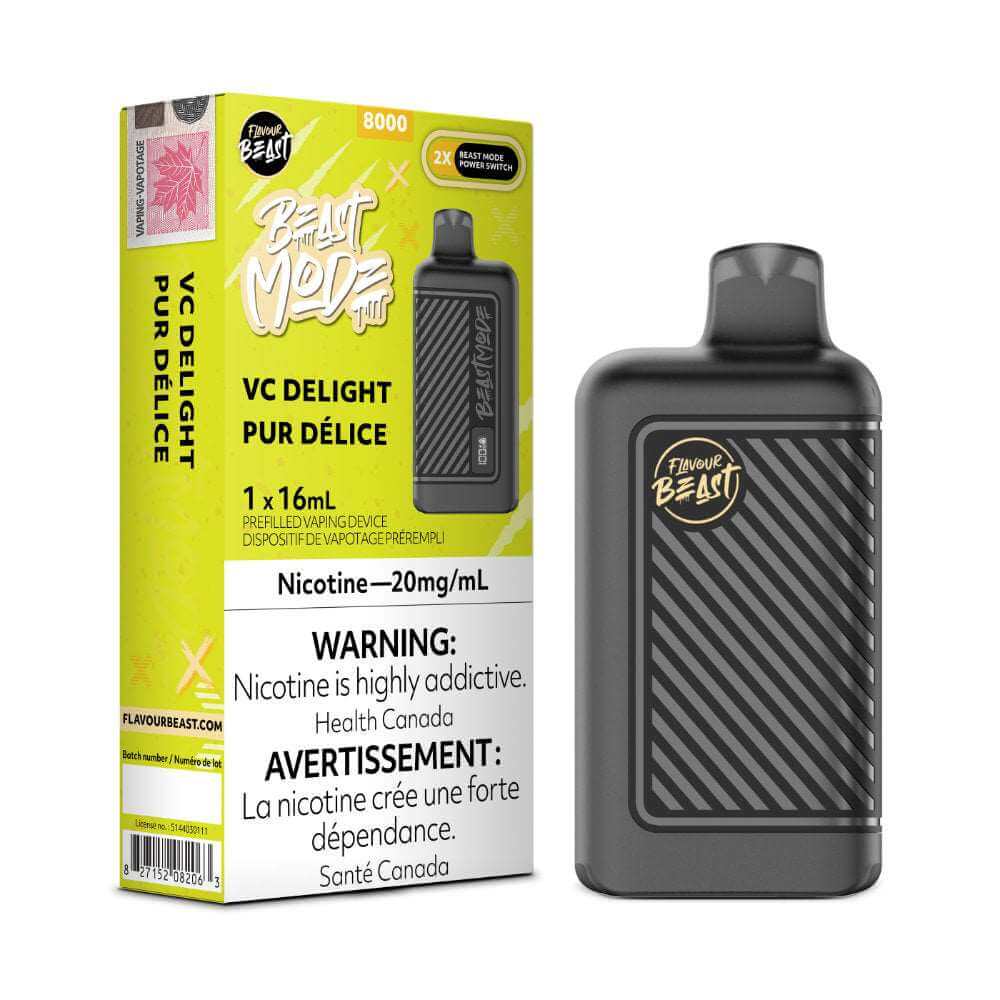 Disposable Vape - VC Delight - Flavour Beast Beast Mode 8K - 5pc