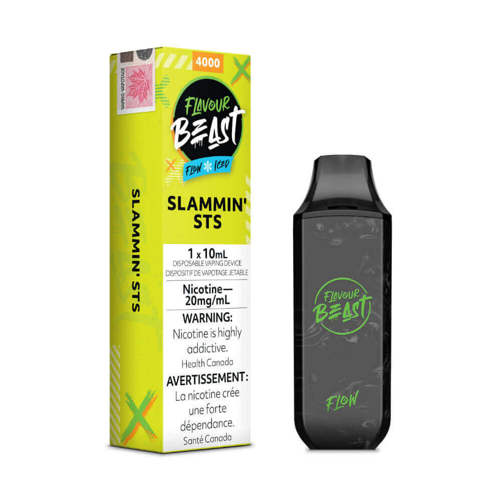 Disposable Vape - Slammin' STS (Sour Snap) - Flavour Beast Flow - 6pc