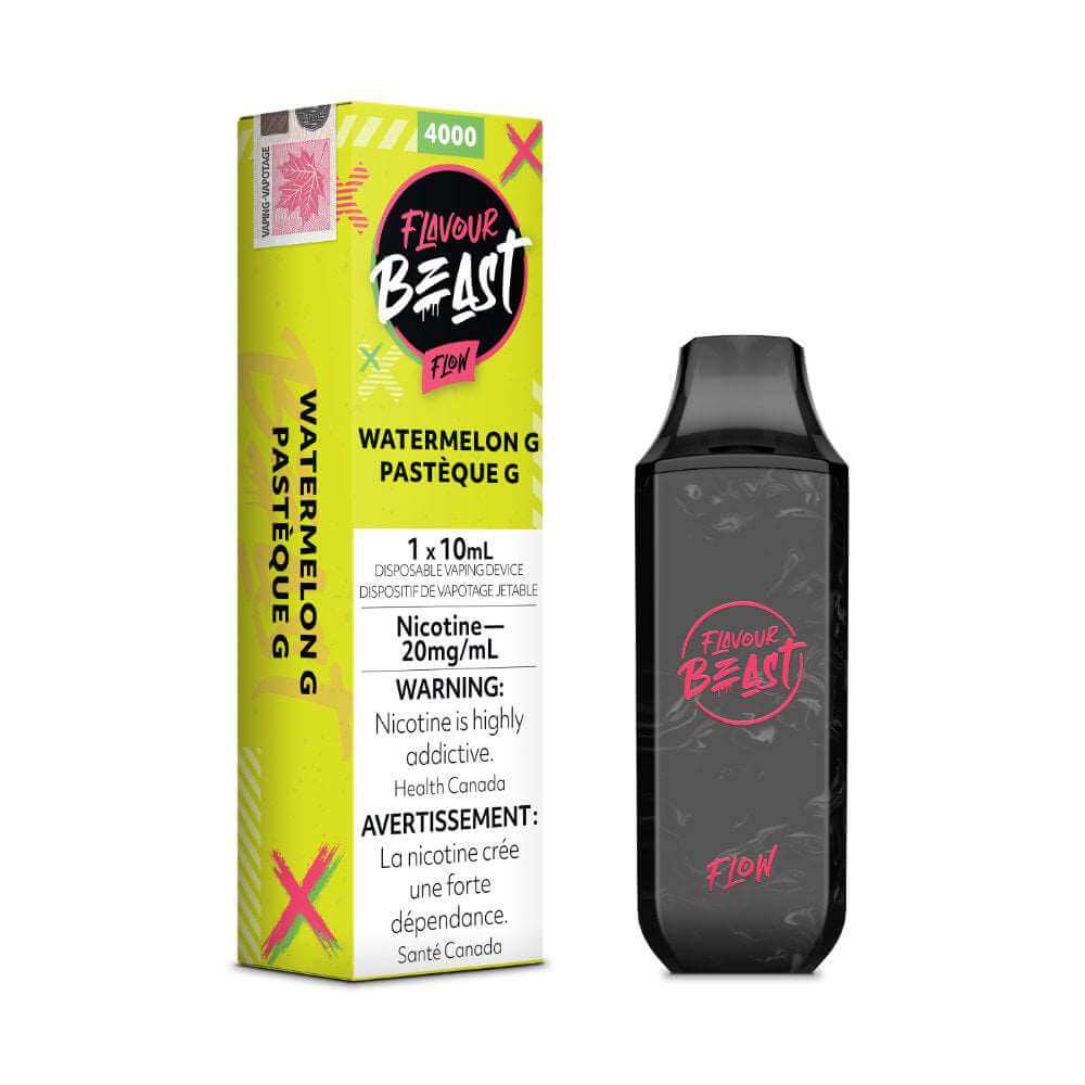 Disposable Vape - Watermelon G - Flavour Beast Flow - 6pc