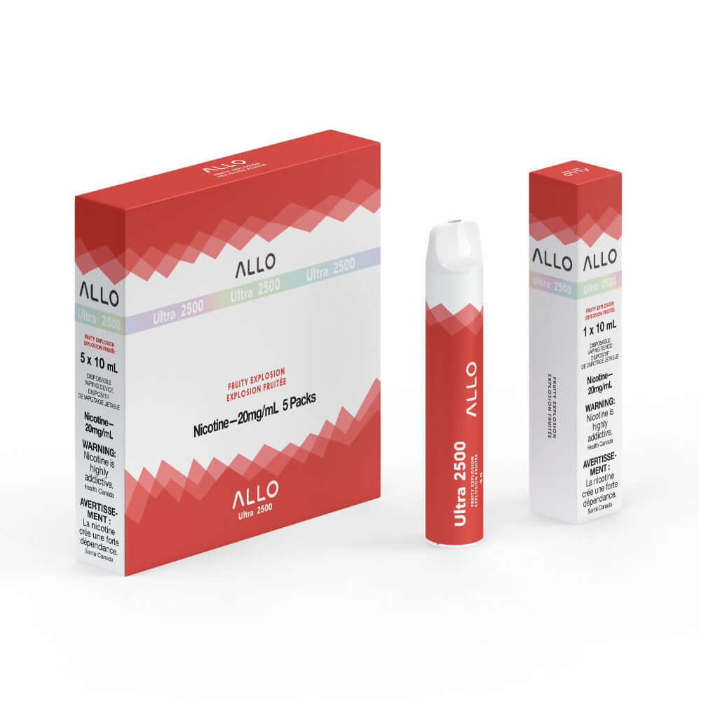 Fruity Explosion - Allo Ultra 2500 Disposable - 5pc/Carton | ALLO at The Vapor Bar