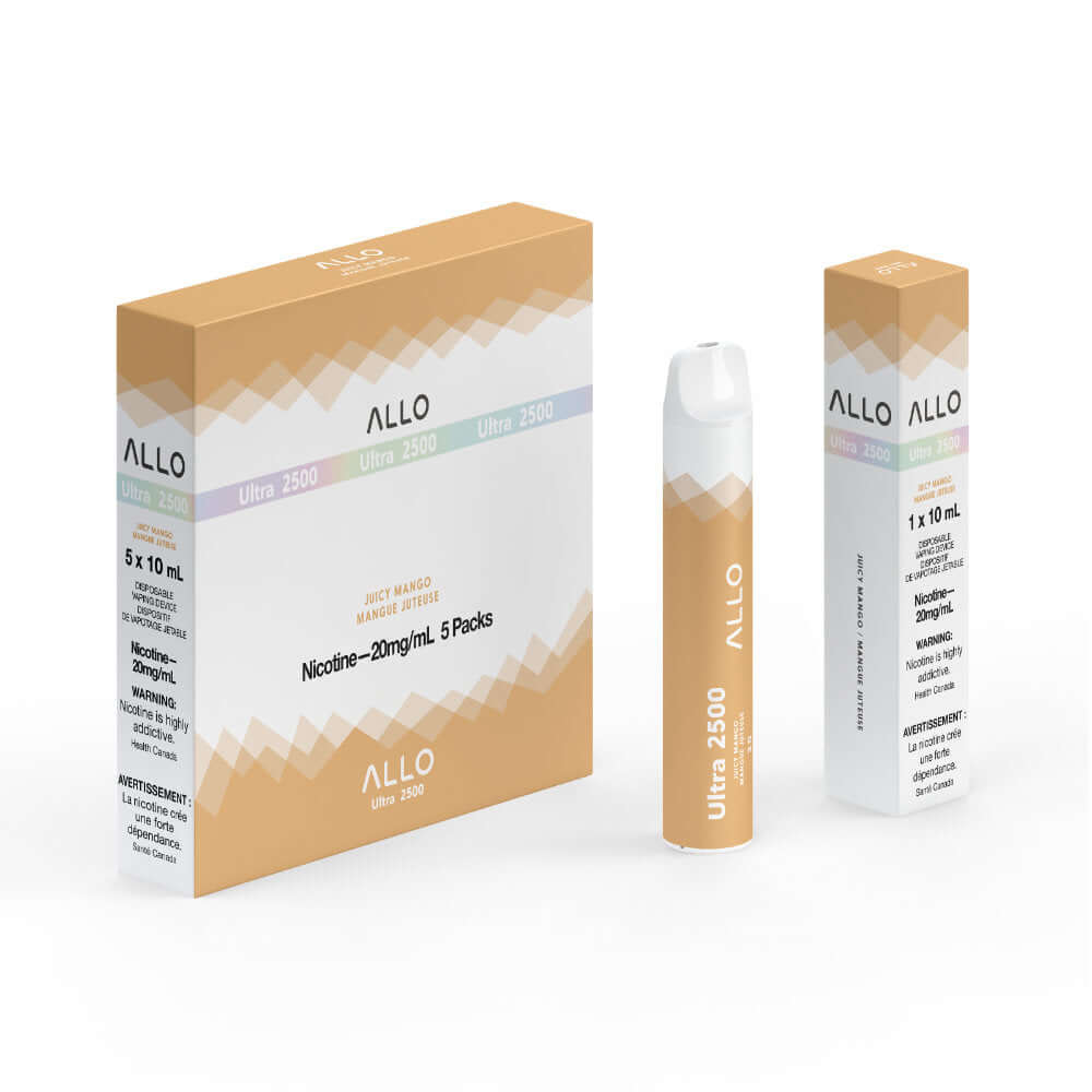 Juicy Mango - Allo Ultra 2500 Disposable - 5pc/Carton | ALLO at The Vapor Bar