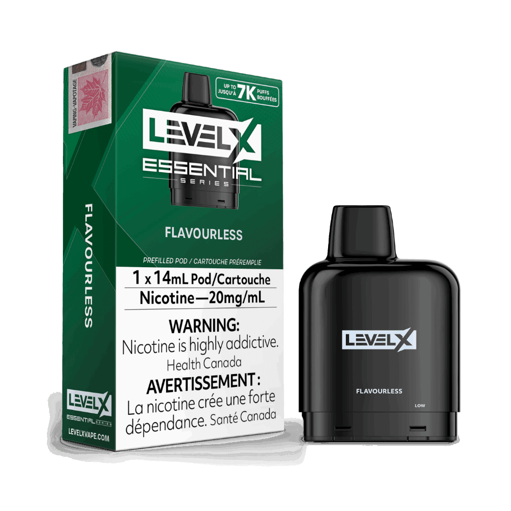 Level X Essential Series Pod 14mL - Flavourless | Level X at The Vapor Bar