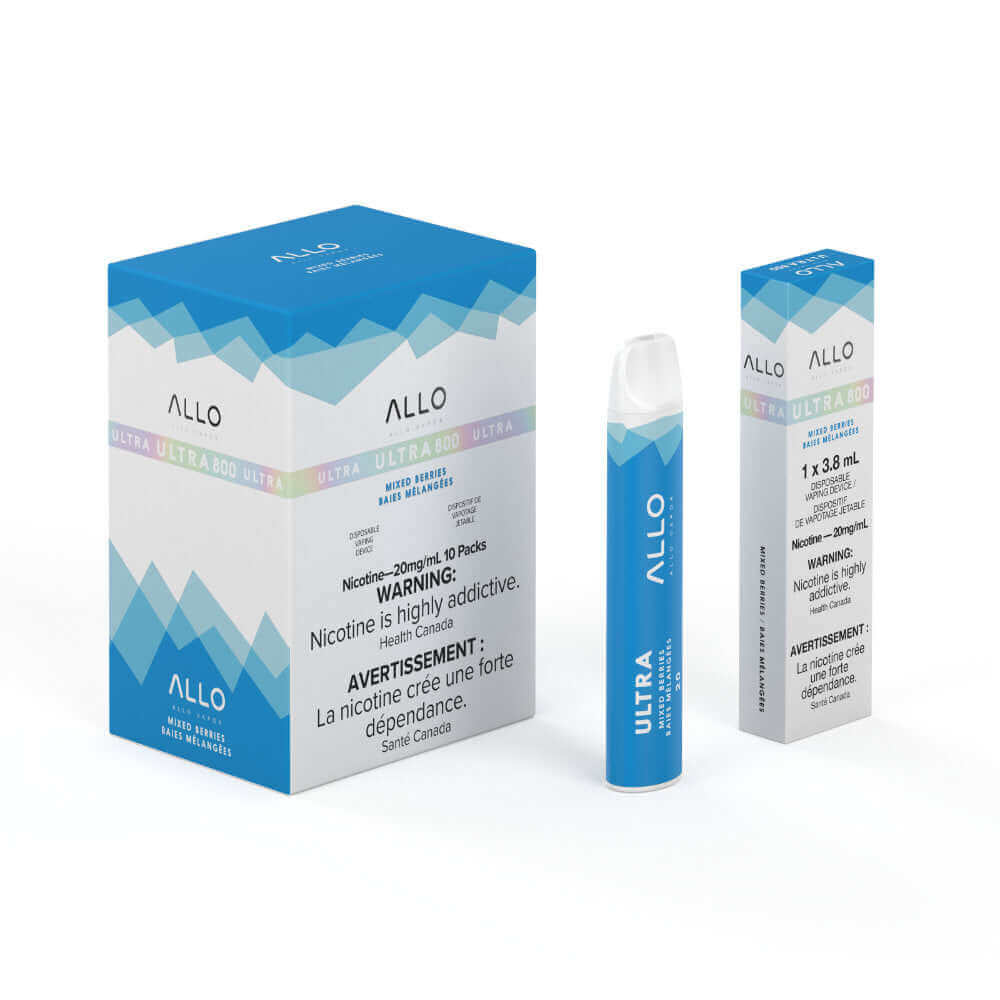 Mixed Berries - Allo Ultra 800 Disposable - 10pc/Carton | ALLO at The Vapor Bar