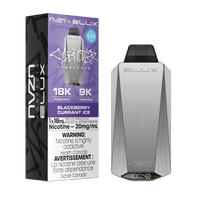 Thumbnail for Disposable Vape - Blackberry Currant Ice - NVZN Elux Cyberover 18K 5pc