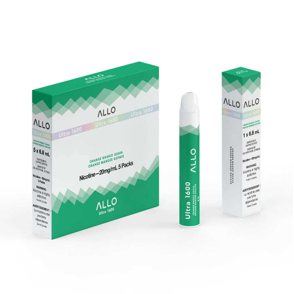 Orange Mango Guava - Allo Ultra 1600 Disposable - 5pc/Carton | ALLO at The Vapor Bar