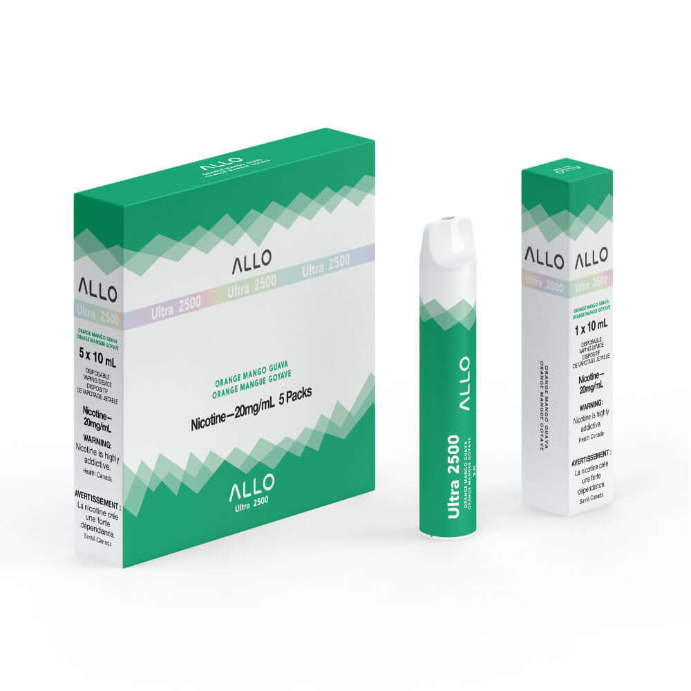 Orange Mango Guava - Allo Ultra 2500 Disposable - 5pc/Carton | ALLO at The Vapor Bar