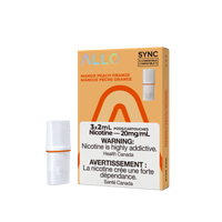 Thumbnail for Mango Peach Orange - Allo Sync Pods - 3pk | The Vapor Bar