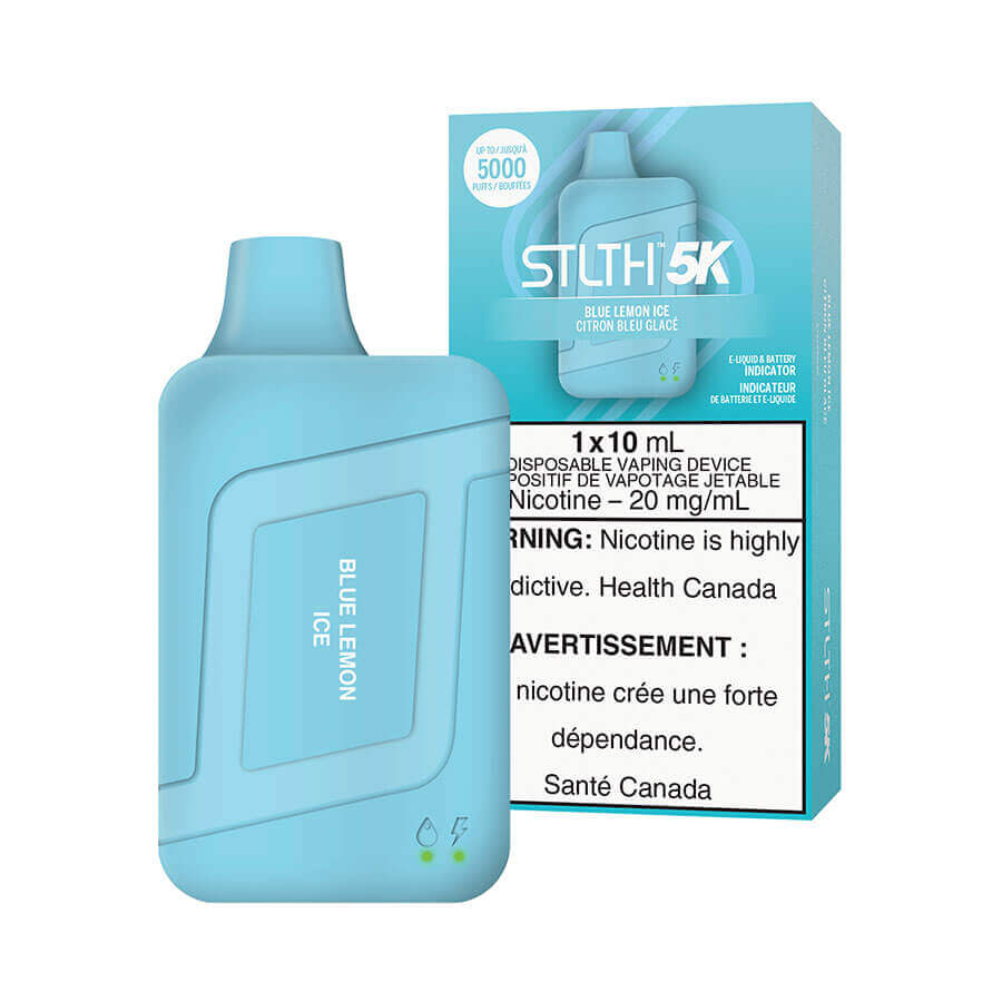 BLUE LEMON ICE - STLTH 5K DISPOSABLE (5PC) | The Vapor Bar