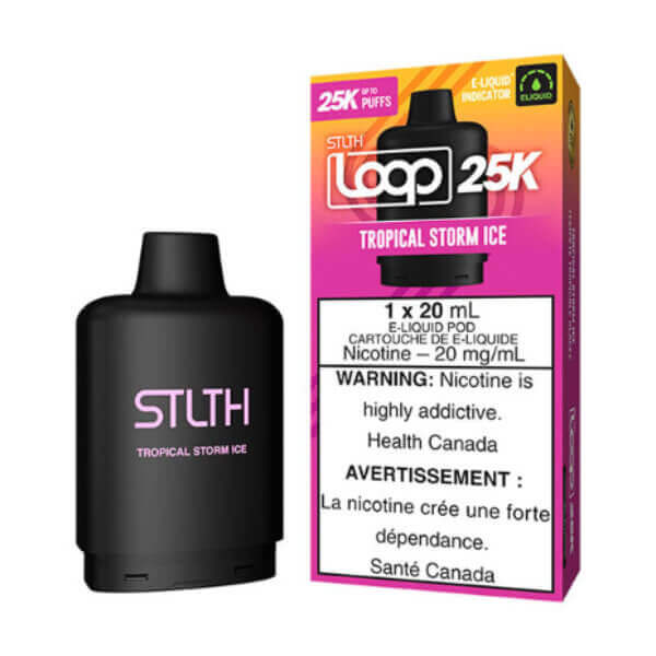 STLTH LOOP 25K POD PACK - TROPICAL STORM ICE 5PC - The Vapor Bar