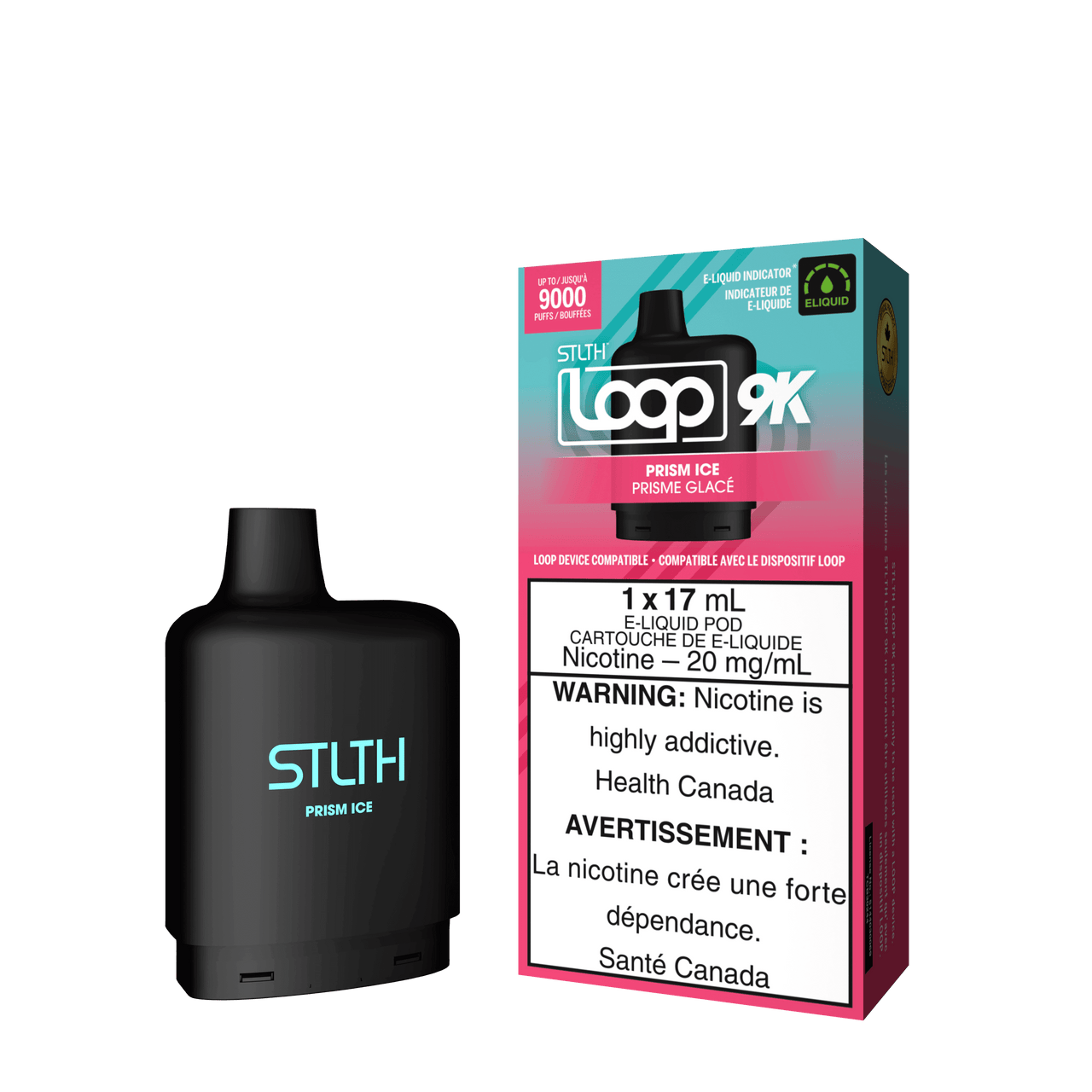 Stlth Vape Loop 2 - PRISM ICE - STLTH LOOP 9K PODS 5PC