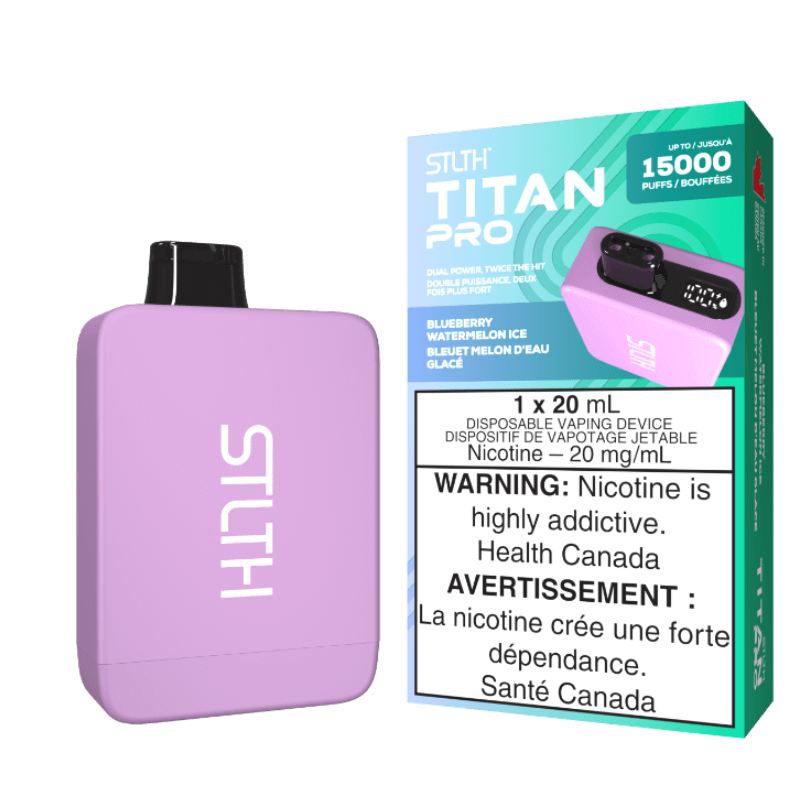 BLUEBERRY WATERMELON ICE - STLTH TITAN PRO DISPOSABLE (5PCS/CTN) | The Vapor Bar