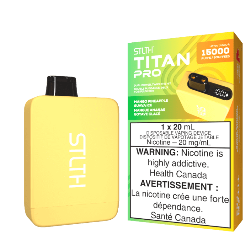 MANTO PINEAPPLE GUAVA ICE - STLTH TITAN PRO DISPOSABLE (5PCS/CTN) | The Vapor Bar