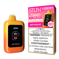 Thumbnail for JUICY PEACH ICE - STLTH VISION DISPOSABLE - (4PCS/CTN) | The Vapor Bar