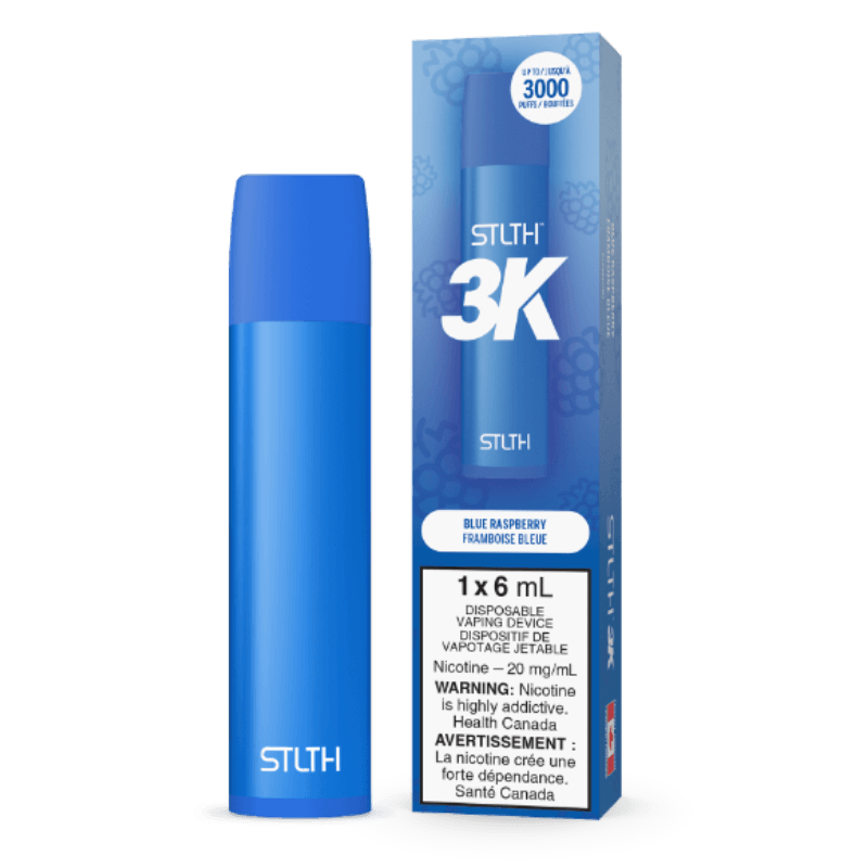 BLUE RASPBERRY - STLTH 3K DISPOSABLE (6PK) | The Vapor Bar