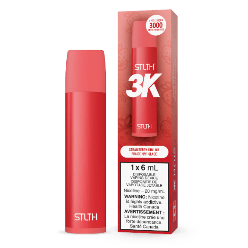 STRAWBERRY KIWI ICE - STLTH 3K DISPOSABLE (6PK) | The Vapor Bar