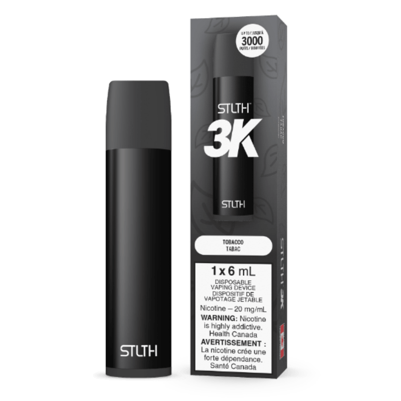 TOBACCO - STLTH 3K DISPOSABLE (6PK) | The Vapor Bar