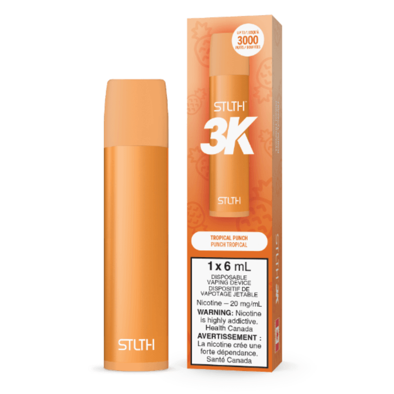 TROPICAL PUNCH - STLTH 3K DISPOSABLE (6PK) | The Vapor Bar