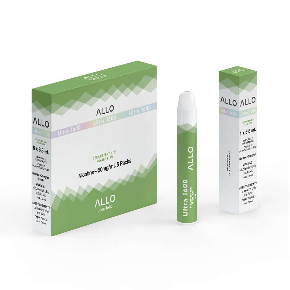 Strawberry Kiwi - Allo Ultra 1600 Disposable - 5pc/Carton | ALLO at The Vapor Bar