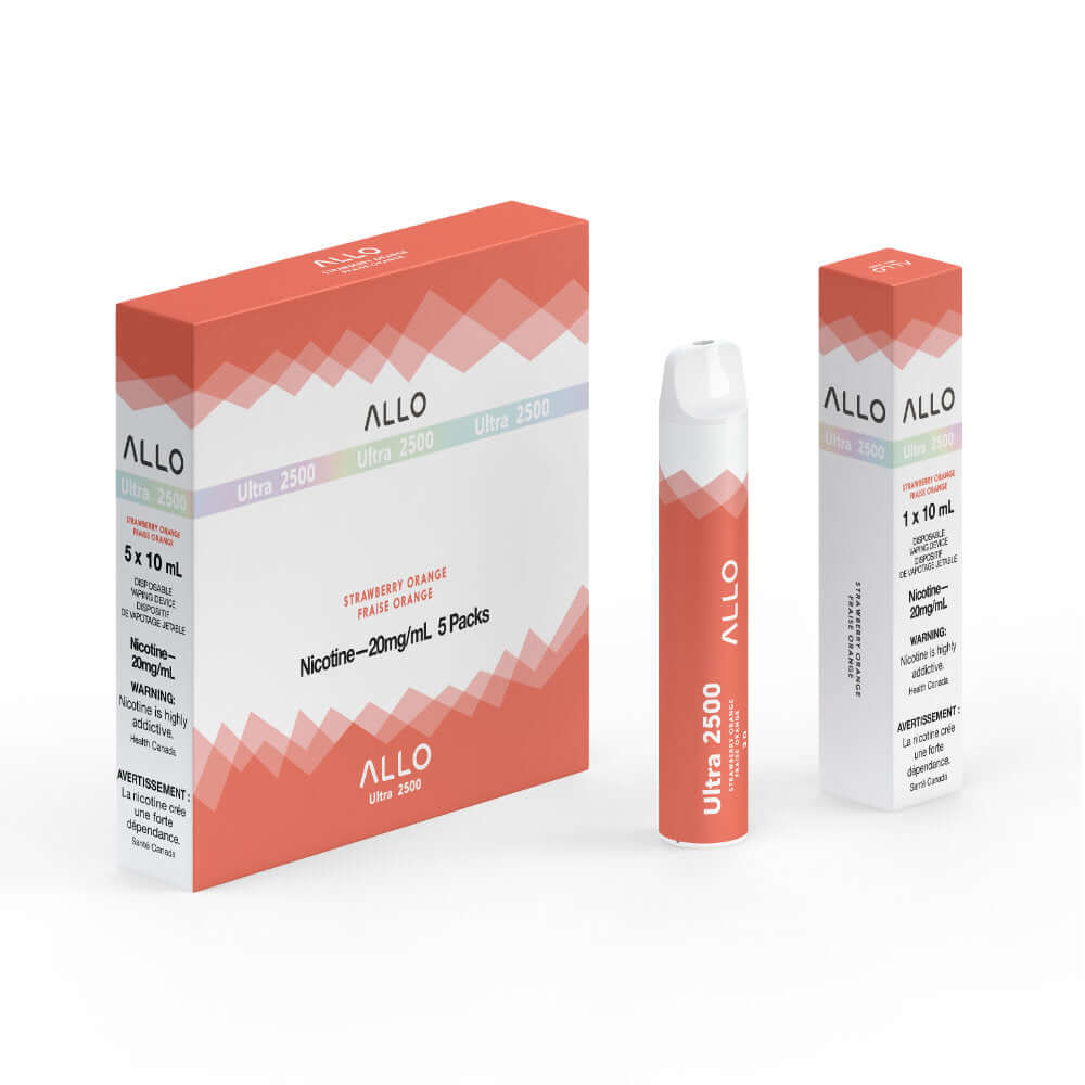 Strawberry Orange - Allo Ultra 2500 Disposable - 5pc/Carton | ALLO at The Vapor Bar