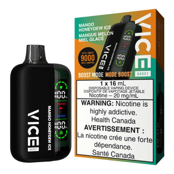 VICE BOOST DISPOSABLE - MANGO HONEYDEW ICE - 5PC - disposable vapes