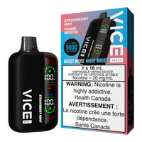 Thumbnail for VICE BOOST DISPOSABLE - STRAWBERRY MINT - 5PC - disposable vapes