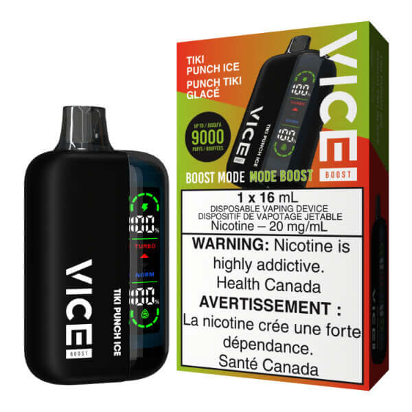 VICE BOOST DISPOSABLE - TIKI PUNCH ICE - 5PC - disposable vapes