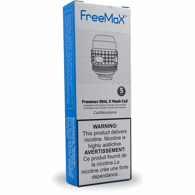 Freemax 904L X Coils (Fits Fireluke 3) 5/PK | Freemax at The Vapor Bar