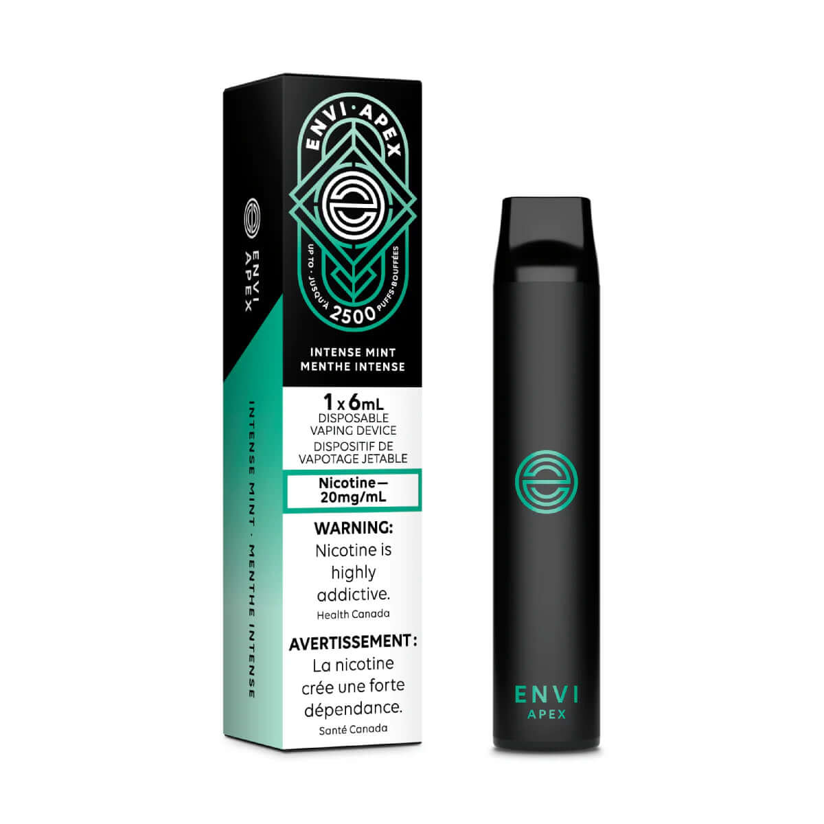 Intense Mint - ENVI Disposable - Envi Apex 6pc/Carton | ENVI at The Vapor Bar