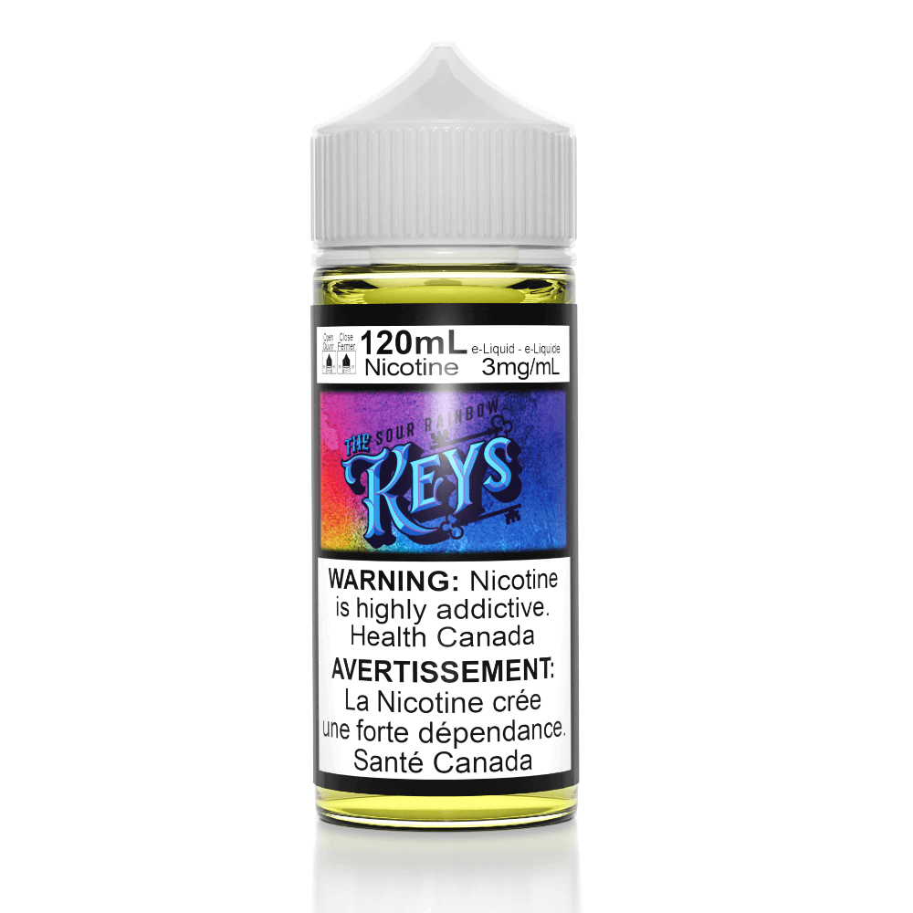 Vape juice - The Keys Sour Rainbow - The Vapor Bar