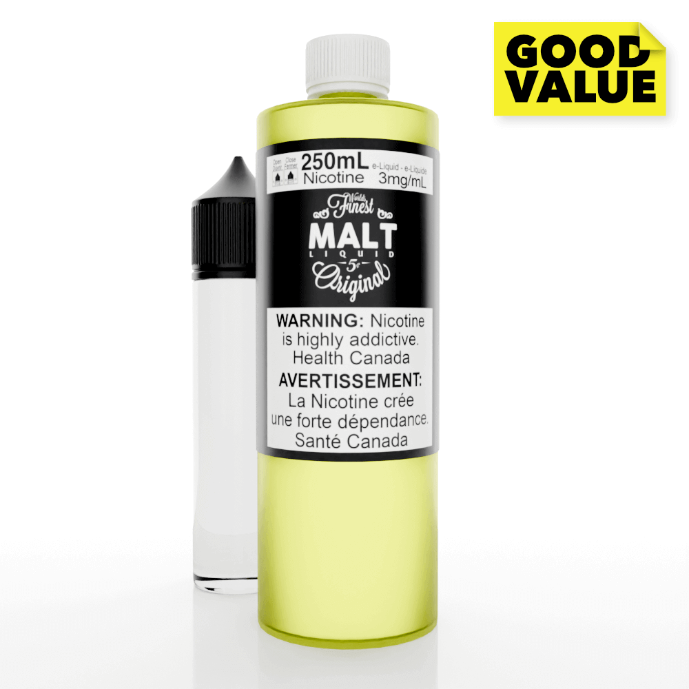 Vape juice - Malt 5¢ Original - Premium bulk e liquid - The Vapor Bar