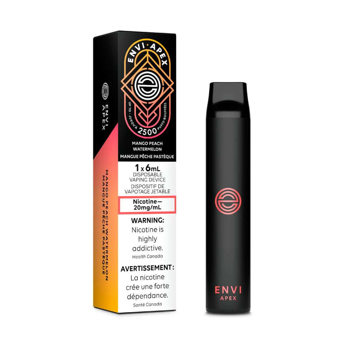 Mango Peach Watermelon - ENVI Disposable - Envi Apex 6pc/Carton | ENVI at The Vapor Bar