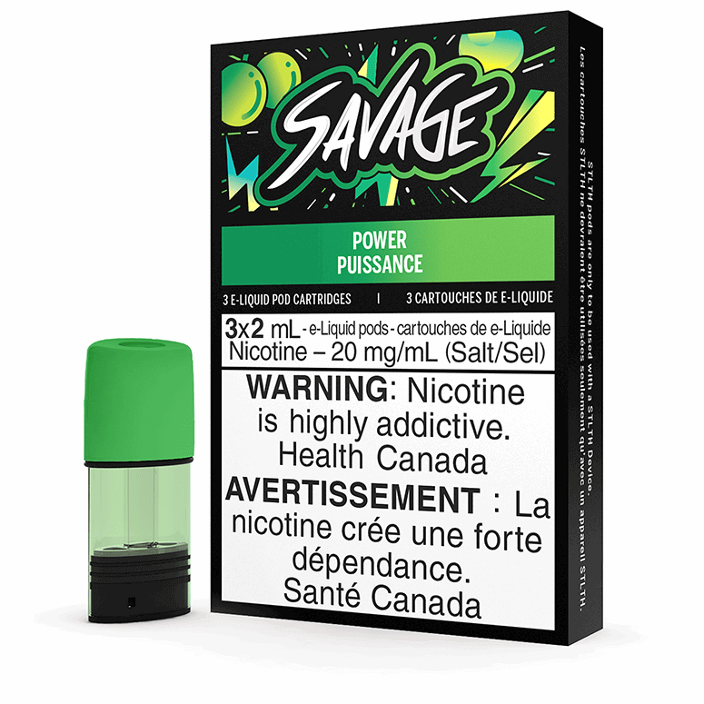 Savage Power (3 PACK) | Stlth at The Vapor Bar