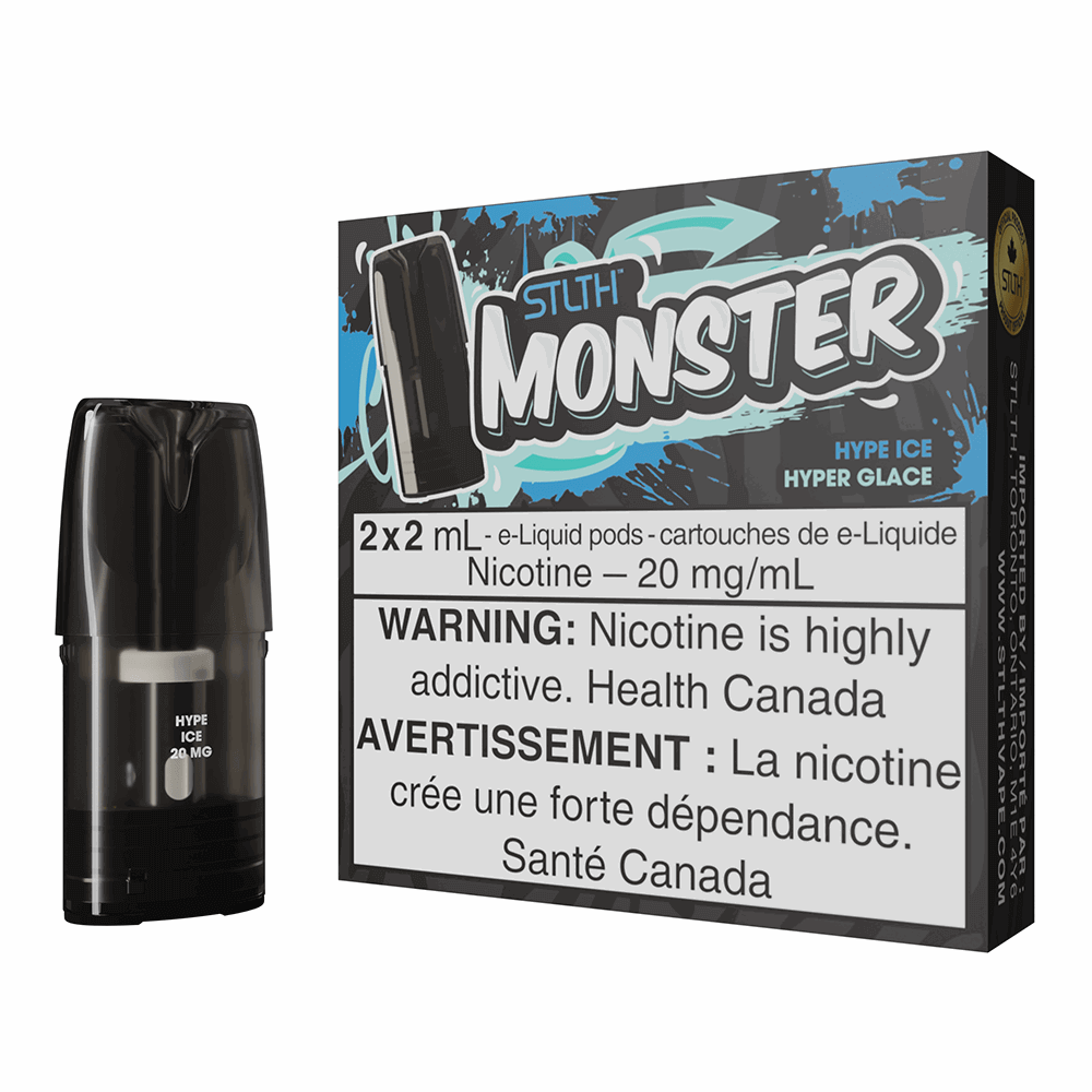 STLTH MONSTER - HYPE ICE - 2 2ML PODS | STLTH MONSTER at The Vapor Bar