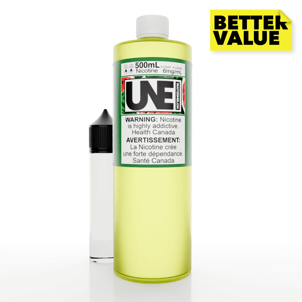 Vape juice - Une Watermelon - Premium bulk e liquid - The Vapor Bar