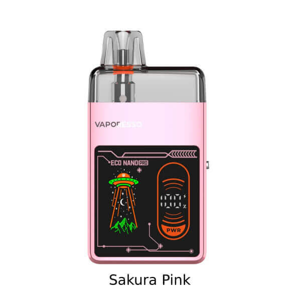 Eco Nano PRO Open Pod Kit - sakura pink